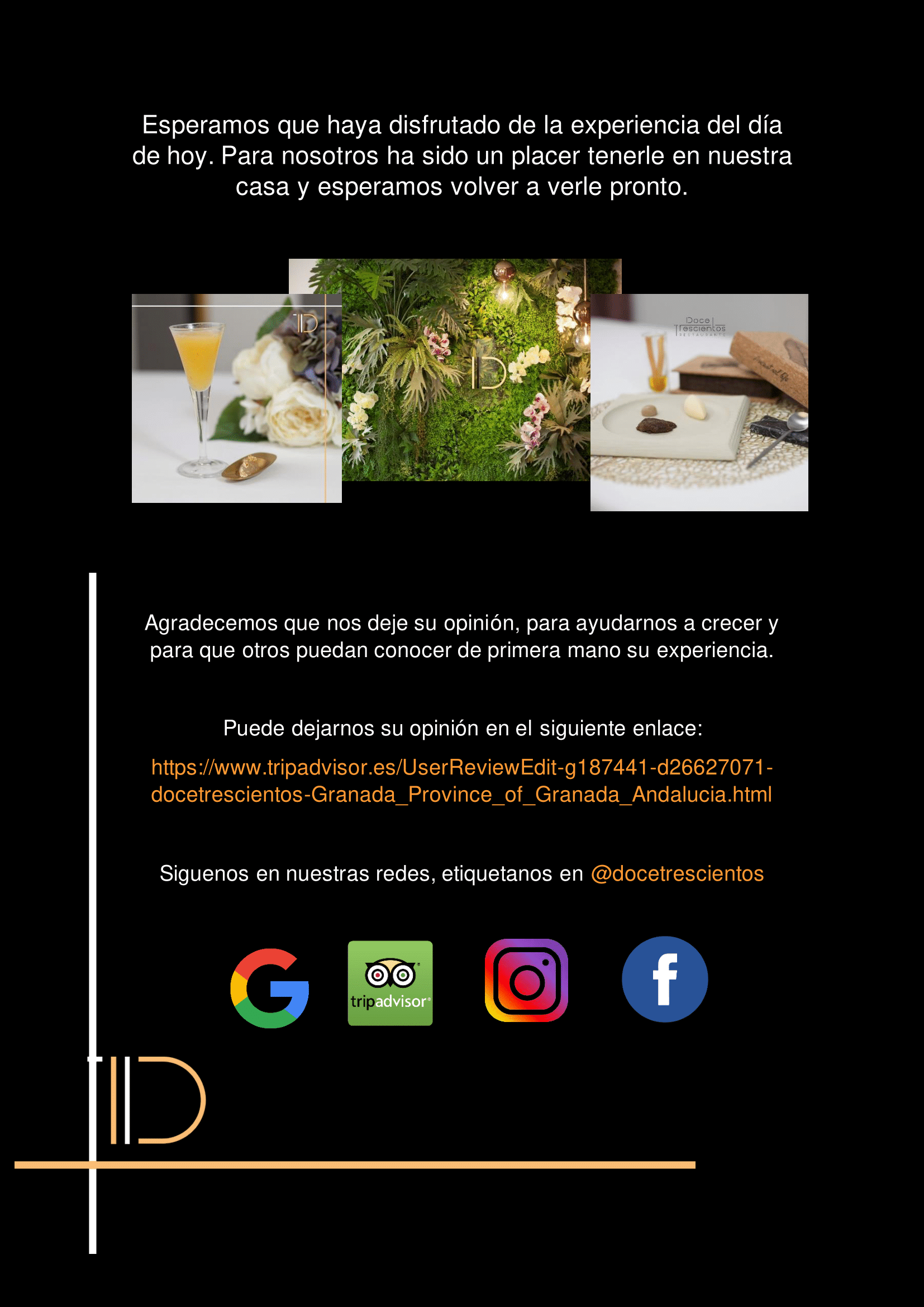 Imágenes QR menú tradición 4 del restaurante docetrescientos